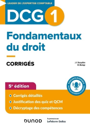 DCG 1 - Fondamentaux du droit - Edition 2024-2025