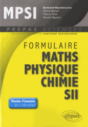 Formulaire MPSI  Maths - Physique - Chimie - SII