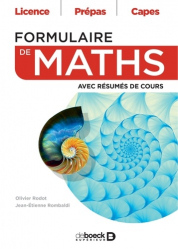 Formulaire de Maths - Licence Prépas CAPES