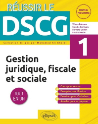 Gestion juridique, fiscale et sociale DSCG 1