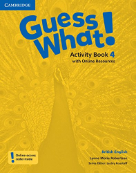 Guess What! Level 4 - Activity Book with Online Resources British English