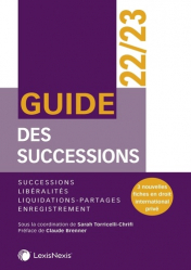 Guide des successions et libéralités 2022-2023
