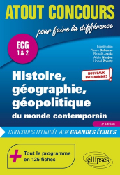 Histoire, géographie, géopolitique du monde contemporain - ECG 1 & 2