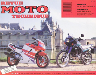 Honda CBR 500 F mod - Yamaha XTZ 660 ténéré