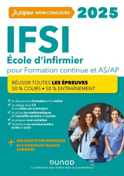 Vous recherchez les livres à venir en Infirmières, IFSI 2025 : Ecole d'infirmier pour formation continue et AS/AP