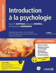 A paraitre chez Livres à paraitre de la collection Ouvertures psychologiques - In - de boeck superieur, Introduction à la psychologie