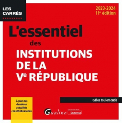 L'essentiel des institutions de la Ve République 2023/2024