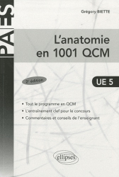 L'anatomie en 1001 QCM  UE5
