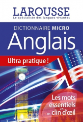 Dictionnaire Larousse Micro Anglais