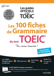 A paraitre chez Livres à paraitre de la collection TOEIC - hachette, Les 100 fiches de grammaire du test TOEIC®