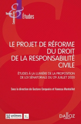 Le projet de réforme du droit de la responsabilité civile