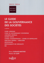 Le guide de la gouvernance des sociétés 2023-2024