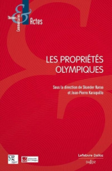 Vous recherchez les livres à venir en Droit privé, Les propriétés olympiques