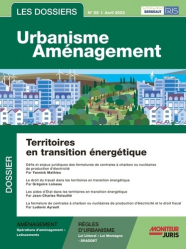 Les dossiers urbanisme aménagement N° 55, juin 2023