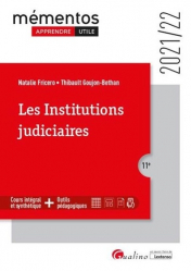 Les institutions judiciaires 2021-2022