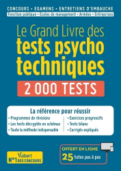 Le Grand Livre des tests psychotechniques