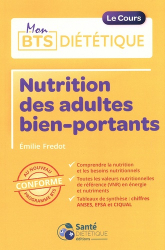 Le cours de Nutrition des adultes bien-portants en BTS diététique