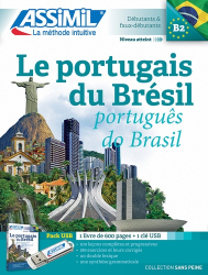 Le portugais du Brésil - Méthode Assimil Pack USB - Débutants et Faux-débutants