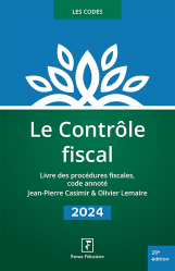 Le Contrôle fiscal 2024