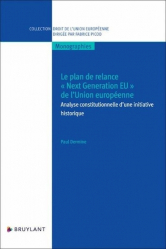 Le plan de relance 'Next Generation EU' de l'Union européenne