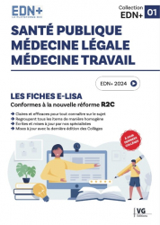 Les fiches E-Lisa Santé publique Médecine légale Médecine du travail EDN/R2C