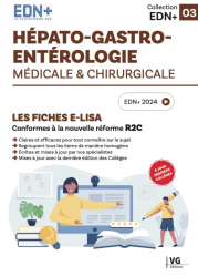 Les fiches E-Lisa Hépato-gastro-entérologie médicale et chirurgicale EDN/R2C