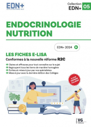 Vous recherchez les meilleures ventes rn ECN iECN R2C DFASM, Les fiches E-Lisa Endocrinologie Nutrition EDN/R2C