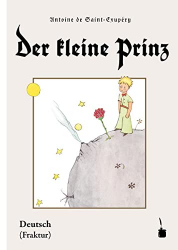Le Petit Prince en Allemand (Typo Fraktur)
