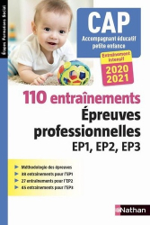 110 entraînements Epreuves professionnelles EP1 EP2 EP3 2020-2021