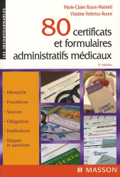 80 certificats et formulaires administratifs médicaux