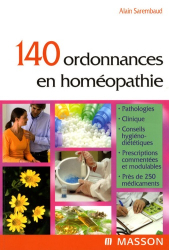 140 ordonnances en homéopathie
