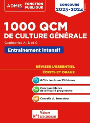 1000 QCM de culture générale