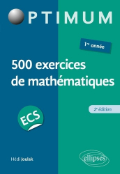 500 exercices de mathématiques en ECS