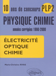 10 ans de concours PLP2 Physique Chimie