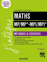 Maths MP/MP* MPI/MPI*