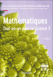 A paraitre de la Editions dunod : Livres à paraitre de l'éditeur, Mathématiques Tout-en-un pour la Licence 3