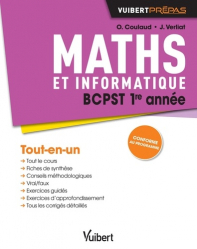 Maths BCPST 1re année - Cours, synthèse et exercices corrigés