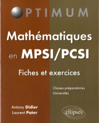 Mathématiques en MPSI/PCSI
