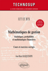 Mathématiques de gestion, statistiques, probabilités, mathématiques financières cours ex.co. niveau A