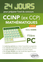 Mathématiques 24 jours pour préparer l’oral du concours CCP