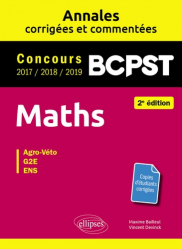Maths BCPST Concours Agro-Véto, G2E, ENS