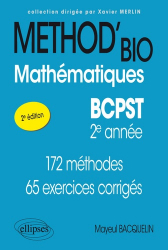Mathématiques BCPST -2e année