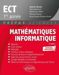 Mathématiques - ECT 1re année - Nouveaux programmes - 2e édition