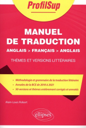Manuel de traduction - Anglais > français > anglais