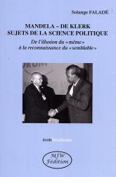 Mandela - De Klerk, sujets de la science politique