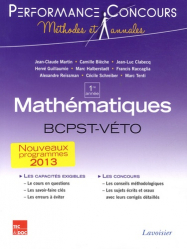 Mathématiques BCPST - VÉTO 1re année