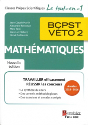 Mathématiques BCPST-VÉTO 2