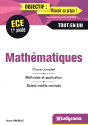 Mathématiques 1re année ECE 