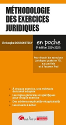 Vous recherchez les livres à venir en Philosophie du droit, Méthodologie des exercices juridiques 2024-2025