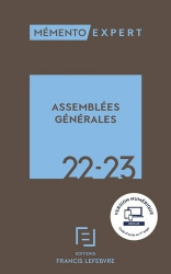 Mémento Lefebvre - Assemblées générales 2022-2023